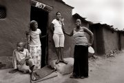 Augestine & Family BW