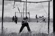 Diepsloot Kids playing soccer